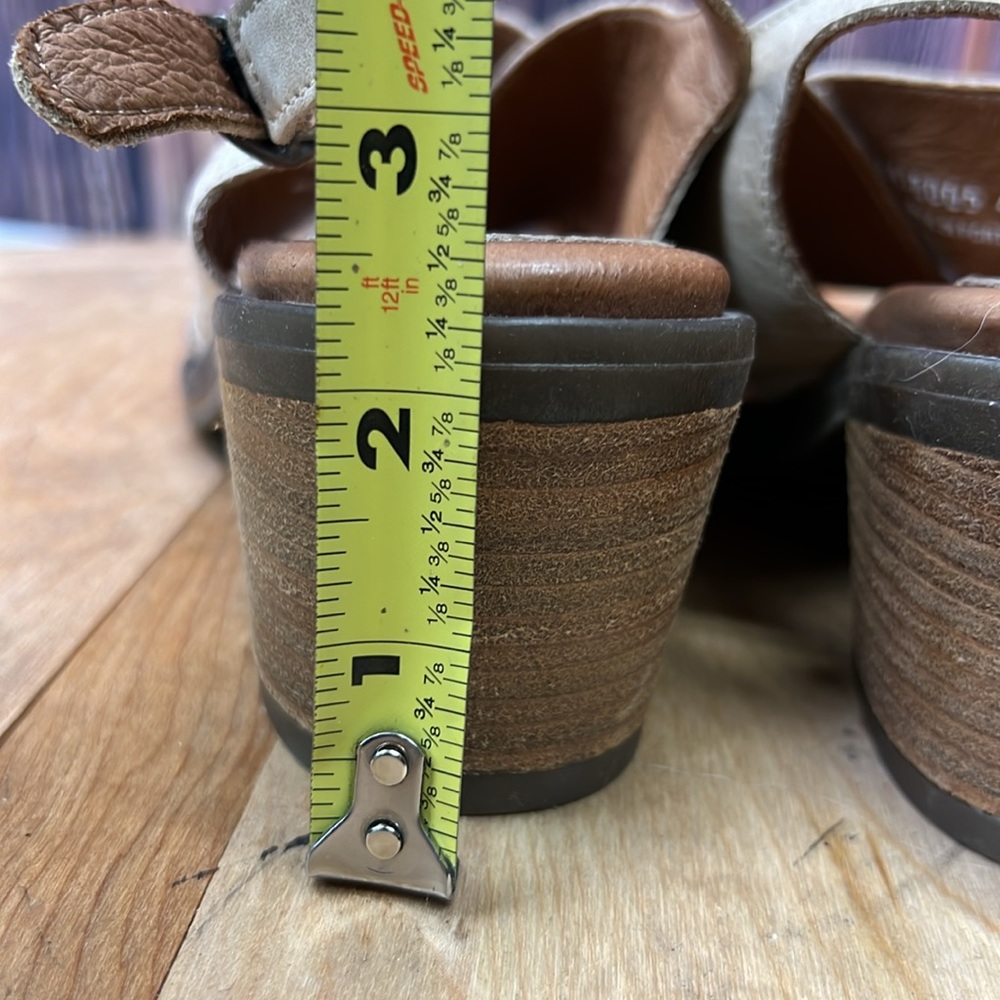 Fly London Silver and Brown Sandals - Picture 9 of 10